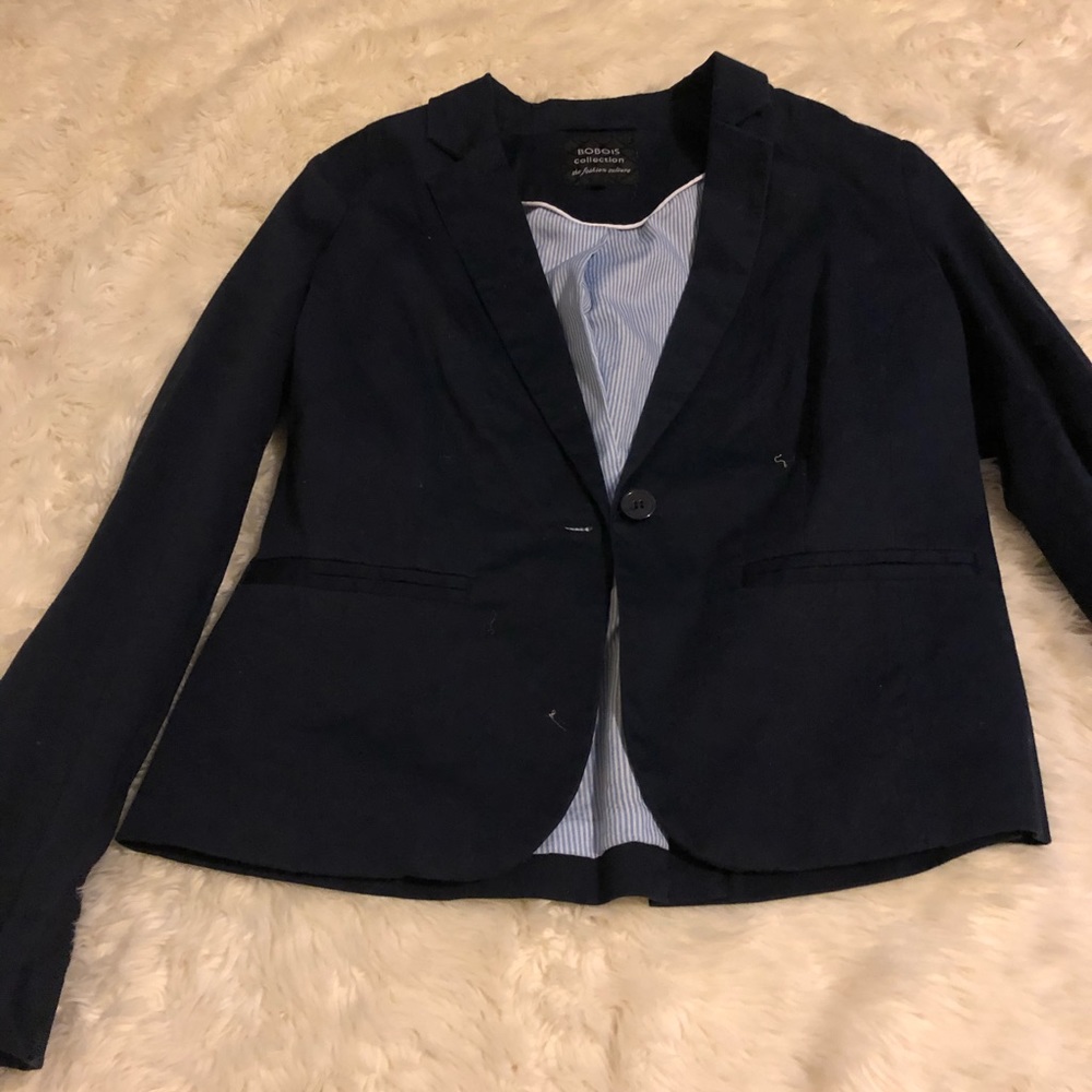 Dark blue blazer